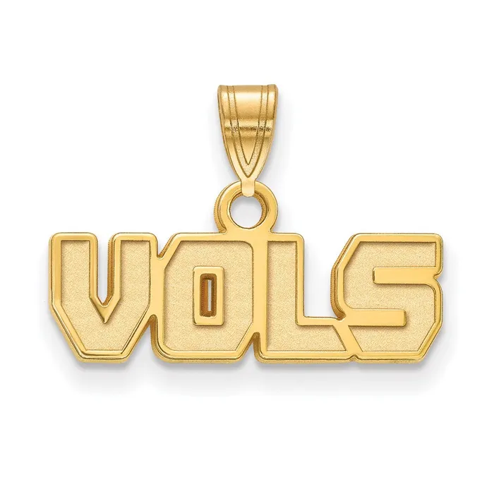 TreasureFineJewelers 14k Gold University of Tennessee Vols Small Pendant Necklaces TreasureFineJewelers 14k Gold University of Tennessee Vols Small Pendant Necklaces