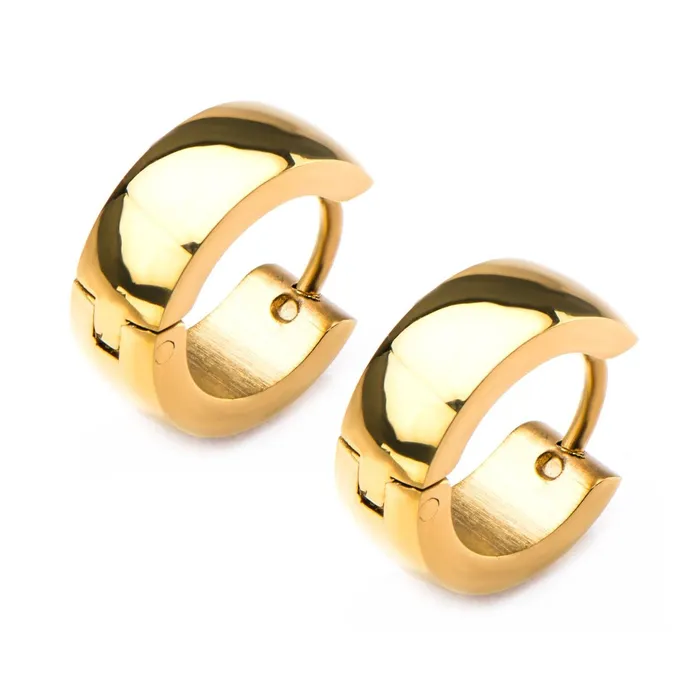 Bracelets INOX JEWELRY Golden Tone Stainless Steel 5mm Solid Bali