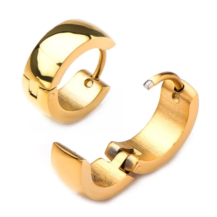 Bracelets INOX JEWELRY Golden Tone Stainless Steel 5mm Solid Bali