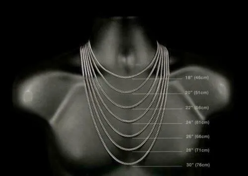 Real 10k Yellow Gold Byzantine Chain Necklace 20 Inch 4mm real Gold Men Gold and Diamond Necklaces