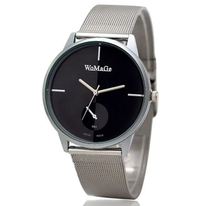 Bracelets Creative Men Casual Classic Stainless Steel Mesh Wrist Watch sparklingselections Bracelets Creative Men Casual Classic Stainless Steel Mesh Wrist Watch sparklingselections