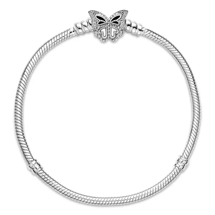 Bracelets Pandora Pandora Butterfly Clasp Moments Snake Chain Bracelet Bracelets Pandora Pandora Butterfly Clasp Moments Snake Chain Bracelet