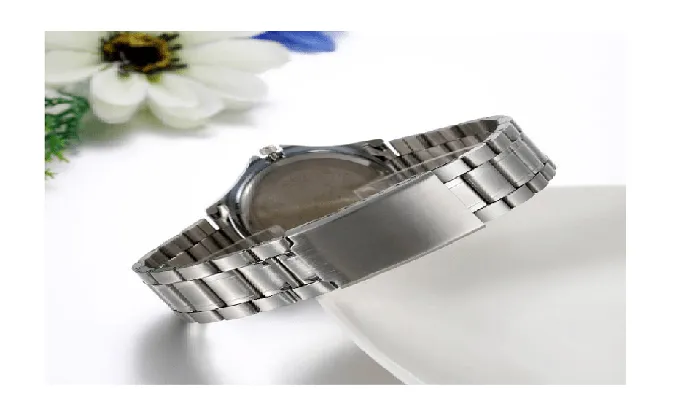 Bracelets sparklingselections New Casual Stainless Steel Couple Quartz Watches Bracelets sparklingselections New Casual Stainless Steel Couple Quartz Watches
