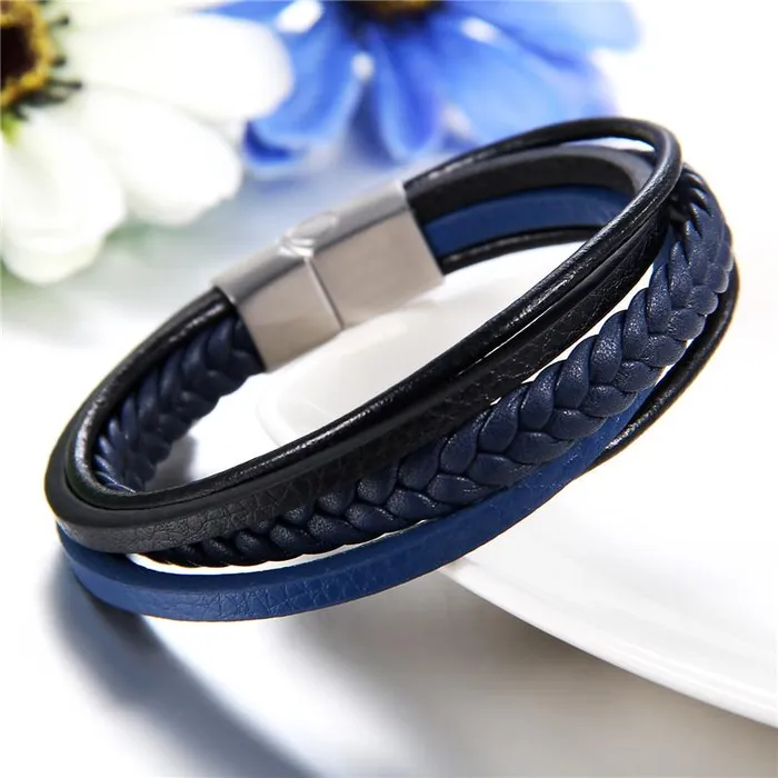 Bracelets sparklingselections Simple Knit Bracelet For Men Bracelets sparklingselections Simple Knit Bracelet For Men