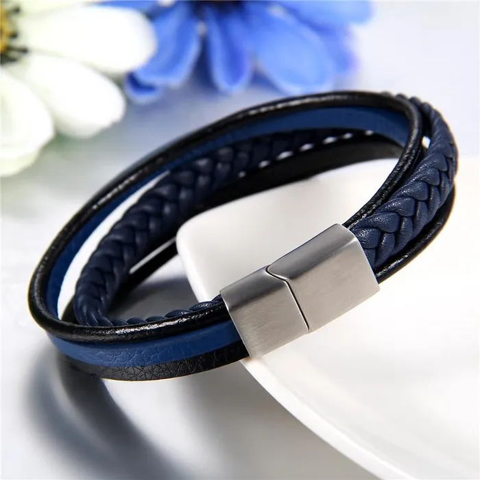 Bracelets sparklingselections Simple Knit Bracelet For Men Bracelets sparklingselections Simple Knit Bracelet For Men