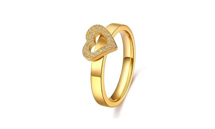 Bracelets sparklingselections Womens Love Heart Stainless Steel Stylish New Rings Bracelets sparklingselections Womens Love Heart Stainless Steel Stylish New Rings