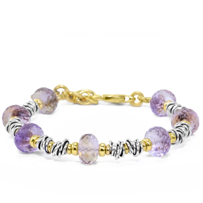 Elisa Ilana The Goddess Collection Ametrine Bracelet Bracelets