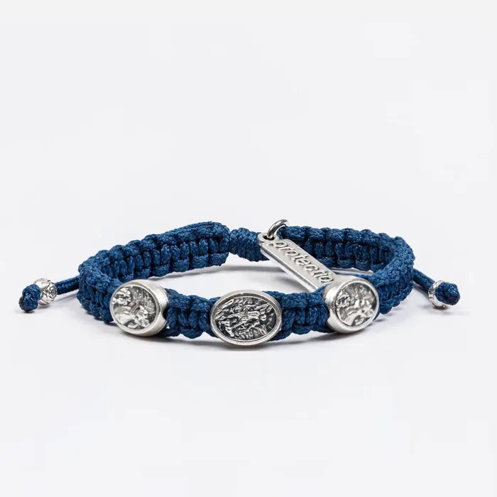 My Saint My Hero Bracelets Protection Bracelet For Kids Navy