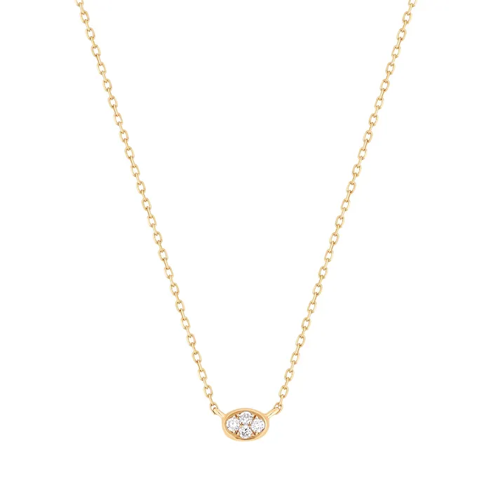 Necklaces Aurelie Gi BEBE Diamond Necklace