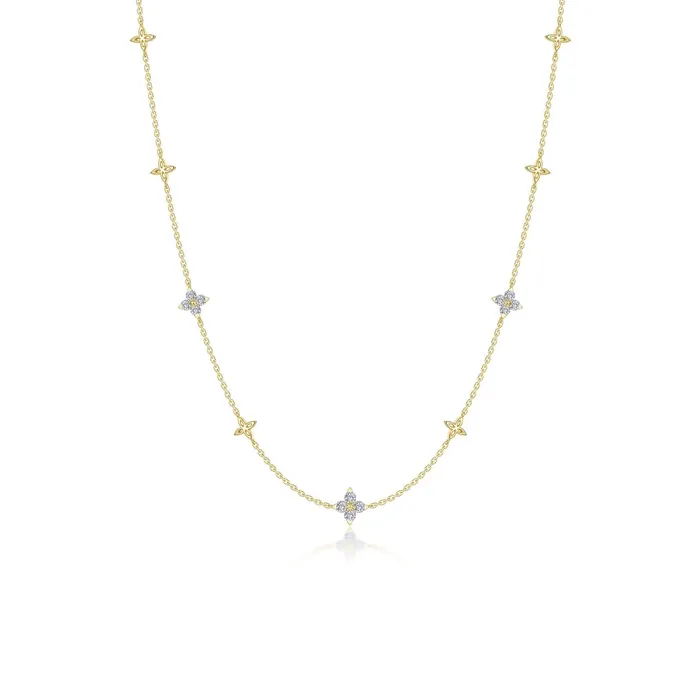Necklaces Lafonn Trillium Station Necklace