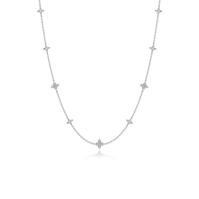 Necklaces Lafonn Trillium Station Necklace