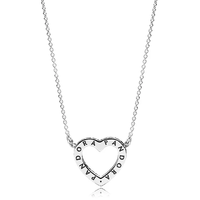 Necklaces Pandora Pandora Loving Hearts of Pandora Clear CZ Necklace Final Sale Necklaces Pandora Pandora Loving Hearts of Pandora Clear CZ Necklace Final Sale