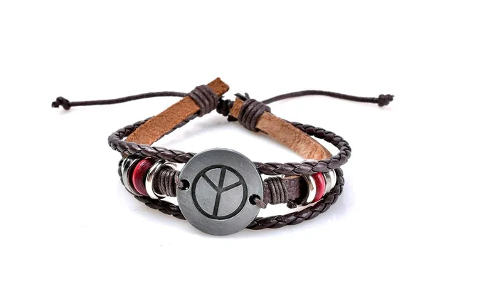 Unisex Vintage Braided Multilayer Leather Bracelet sparklingselections Bracelets Unisex Vintage Braided Multilayer Leather Bracelet sparklingselections Bracelets