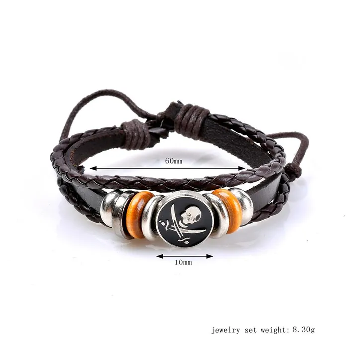 Unisex Vintage Braided Multilayer Leather Bracelet sparklingselections Bracelets Unisex Vintage Braided Multilayer Leather Bracelet sparklingselections Bracelets