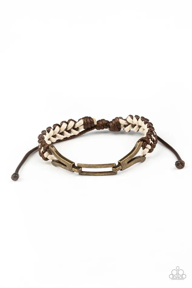 Bracelets Bungee Bungalow Brown Bracelet Jewelry By Bretta Paparazzi Accessories