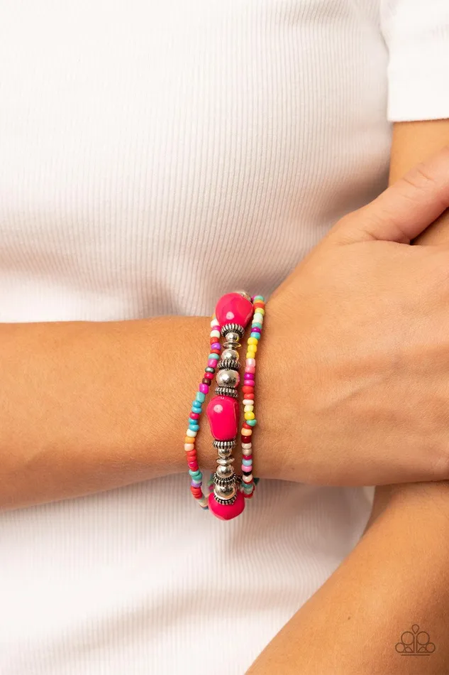 Bracelets Paparazzi Accessories Confidently Crafty Pink Bracelet Jewelry by Bretta Bracelets Paparazzi Accessories Confidently Crafty Pink Bracelet Jewelry by Bretta