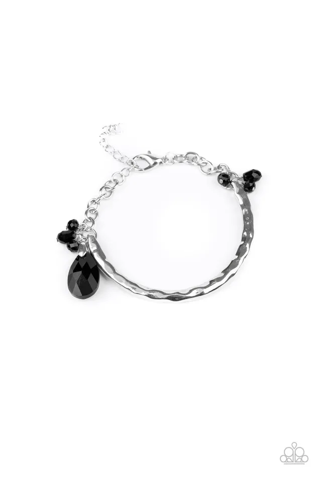Bracelets Paparazzi Accessories Let Yourself GLOW Black Bracelet Jewelry by Bretta