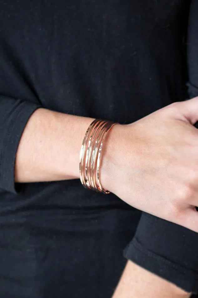 Bracelets Paparazzi Accessories Timelessly Textured Rose Gold Cuff Bracelet Jewelry by Bretta Bracelets Paparazzi Accessories Timelessly Textured Rose Gold Cuff Bracelet Jewelry by Bretta