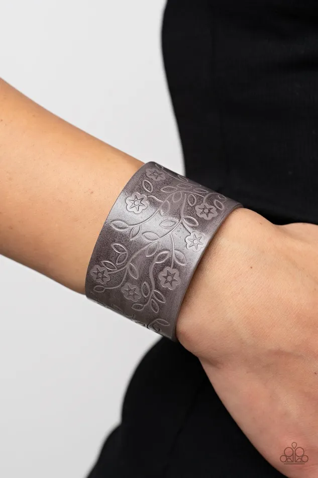 Bracelets Rosy Wrap Up Silver Bracelet Jewelry by Bretta Paparazzi Accessories