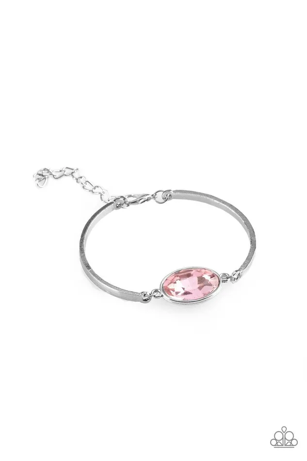 Definitely Dashing Pink Bracelet Jewelry by Bretta Paparazzi Accessories Bracelets