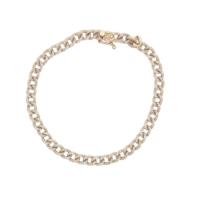 Elegant Curb Link Bracelet YaninaCo Jewelry Bracelets