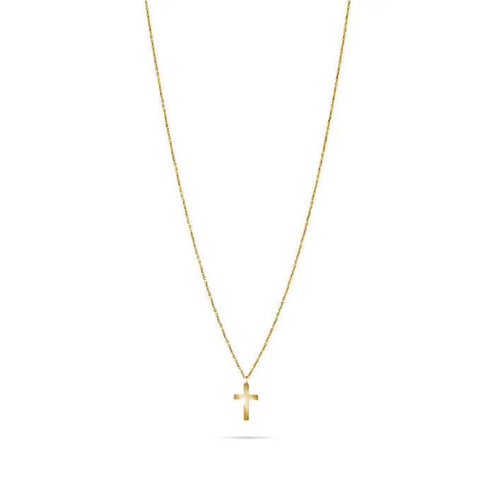 Necklace Senso Kids My Luck gold childrens cross necklace made of 14k Senso Kids Necklaces Necklace Senso Kids My Luck gold childrens cross necklace made of 14k Senso Kids Necklaces