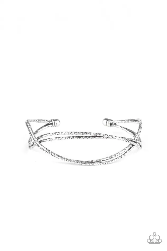 Paparazzi Accessories Bracelets Bending Over Backwards Silver Bracelet Jewelry By Bretta