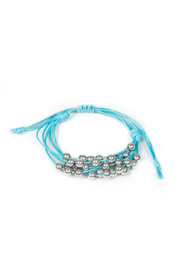 Paparazzi Accessories Bracelets Without Skipping A BEAD Blue Urban Bracelet Jewelry by Bretta Paparazzi Accessories Bracelets Without Skipping A BEAD Blue Urban Bracelet Jewelry by Bretta
