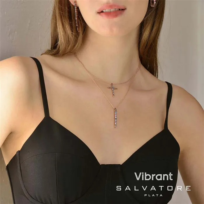Salvatore Plata Vibrant Necklace Salvatore Plata Necklaces