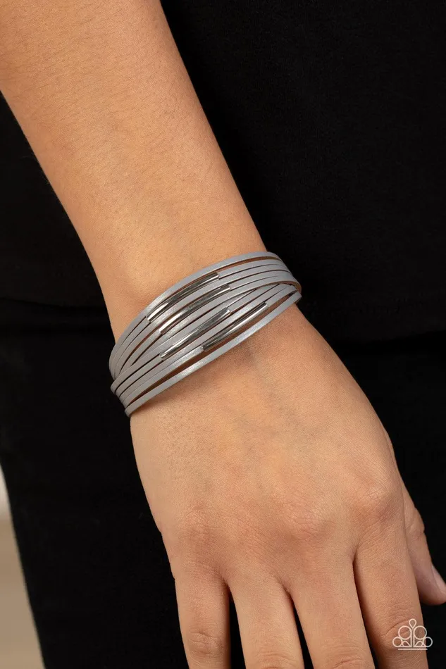 Suburban Outing Silver Bracelet Jewelry by Bretta Paparazzi Accessories Bracelets Suburban Outing Silver Bracelet Jewelry by Bretta Paparazzi Accessories Bracelets
