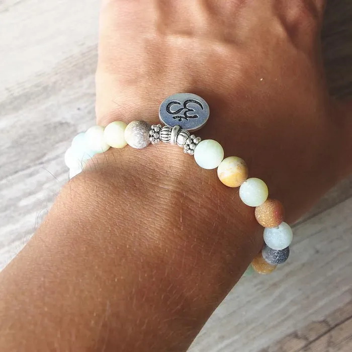 Amazonite Bead Bracelet My Zen Temple Bracelets