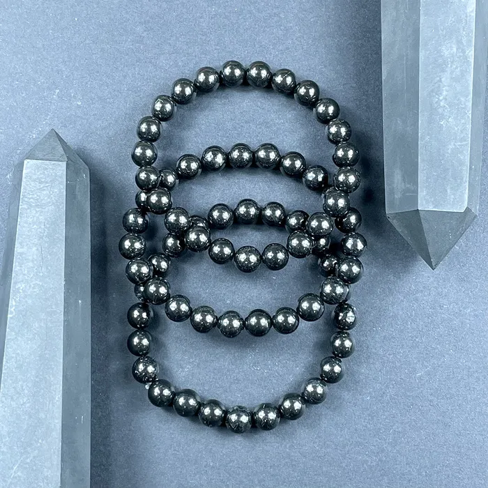 Lily Rose Jewelry Bracelets Last 2 Elite Shungite Stone of Life EMF Radiation Protection Purification Premium Collection 8mm Stretch Bracelet