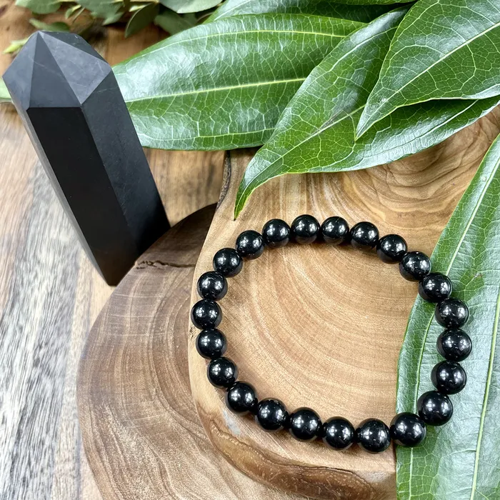 Lily Rose Jewelry Bracelets Last 2 Elite Shungite Stone of Life EMF Radiation Protection Purification Premium Collection 8mm Stretch Bracelet