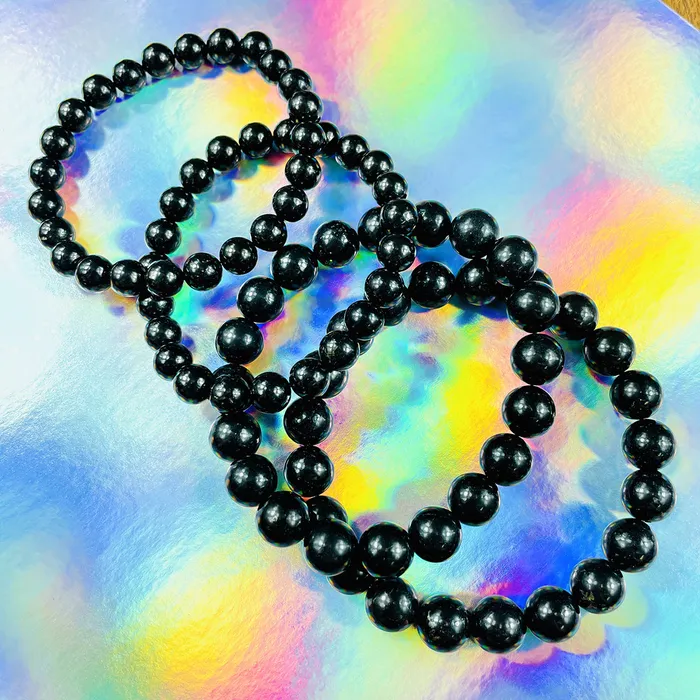 Lily Rose Jewelry Bracelets Last 2 Elite Shungite Stone of Life EMF Radiation Protection Purification Premium Collection 8mm Stretch Bracelet
