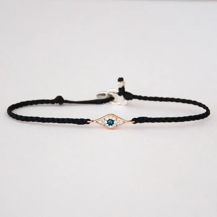 Bracelets Vivien Frank Designs Evil Eye Braided Friendship Bracelet