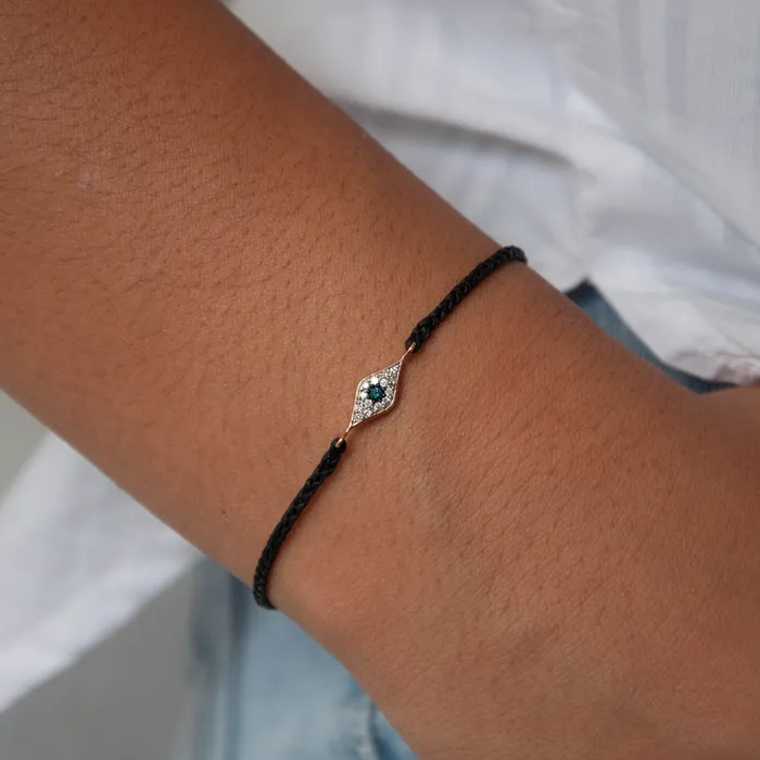 Bracelets Vivien Frank Designs Evil Eye Braided Friendship Bracelet