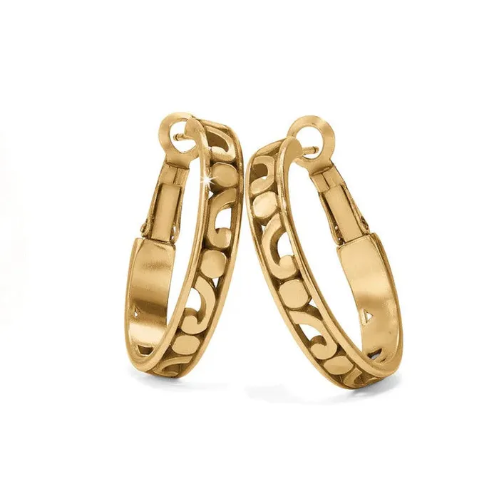 Brighton Earrings Contempo Small Hoop Earrings Gold