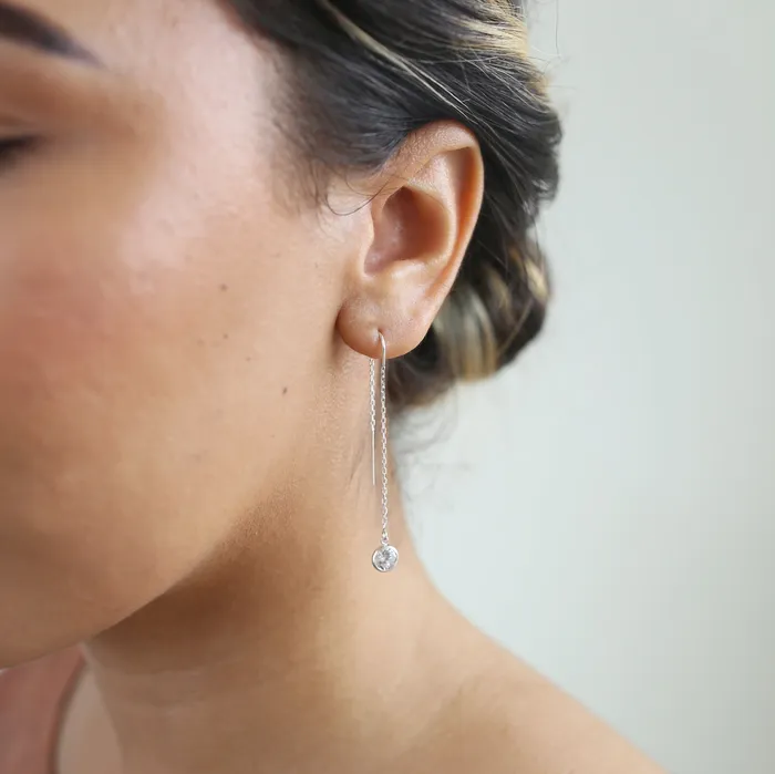 Collette Threader Earrings Pair Grayling Earrings