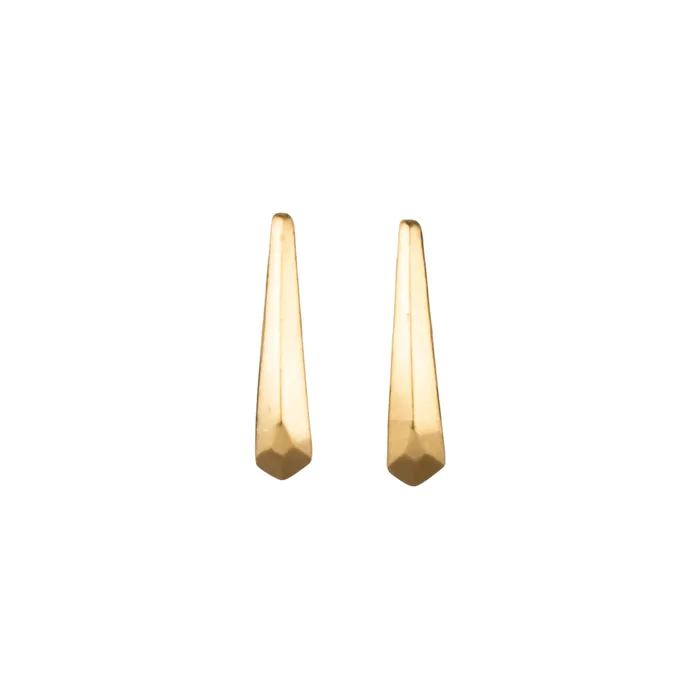 Corey Egan Vermeil Tapered Fragment Stud Earrings Earrings