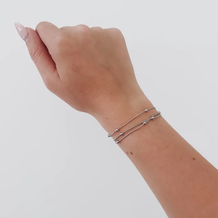 Delicate Destiny Layered Bracelet WATERPROOF Wholesale Jewelry Bracelets