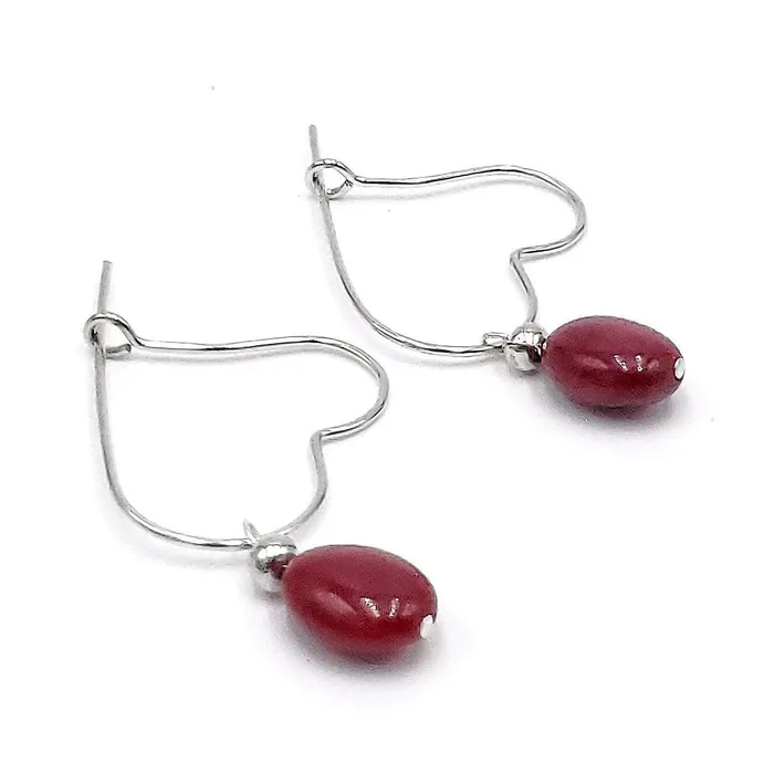 Earrings Uniquelan Jewelry Pearl Heart Drop Earrings Earrings Uniquelan Jewelry Pearl Heart Drop Earrings