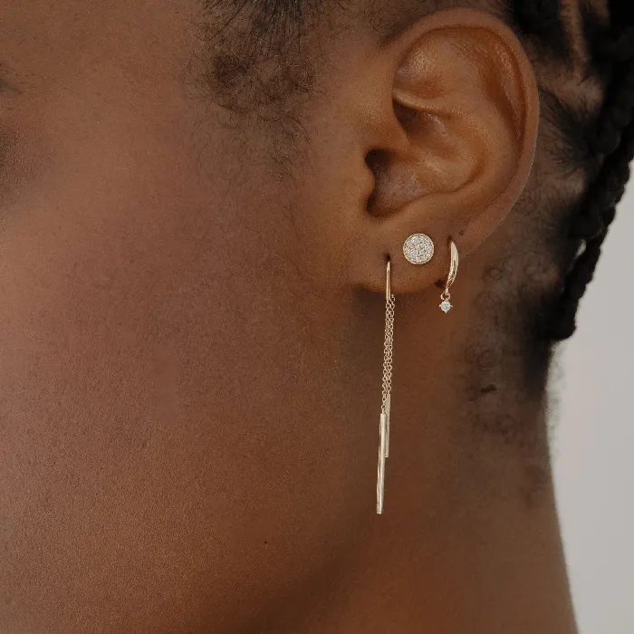 Earrings Valerie Madison Fine Jewelry Ready To Ship Diamond Drop Huggies Earrings Valerie Madison Fine Jewelry Ready To Ship Diamond Drop Huggies