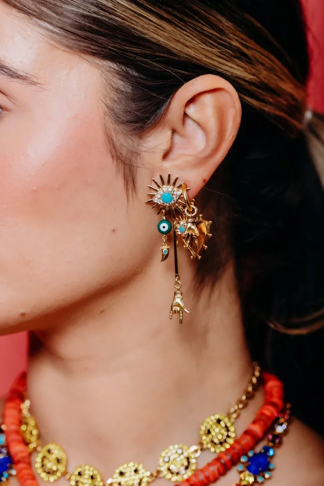 Elizabeth Cole Jewelry Earrings Grecia Earrings