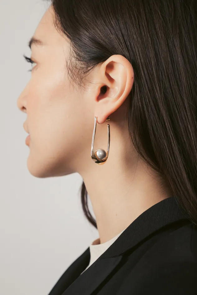 Emily 18K Gold Plated Drop Earrings Eye Candy LA Earrings