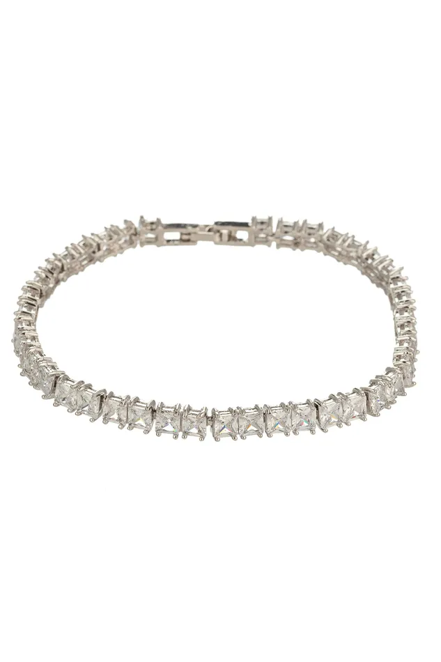Eye Candy LA Bracelets Claire Cubic Zirconia Tennis Bracelet