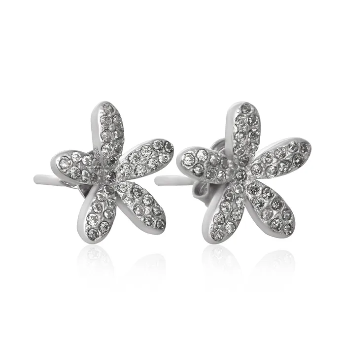 EZ7063 Daisy Cubic Zirconia Earrings Teeda Earrings