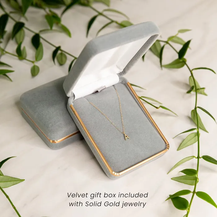 Grayling Necklaces Modern V Bar Link Necklace 14K Solid Gold