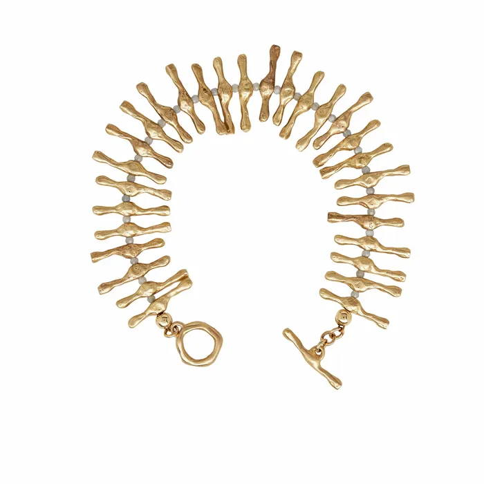 Julie Cohn Design Bracelets CALIMA BRONZE LINK BRACELET
