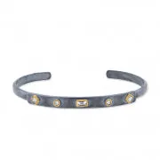 Lika Behar Bracelets Lika Behar 5 Diamond Cuff Bracelet