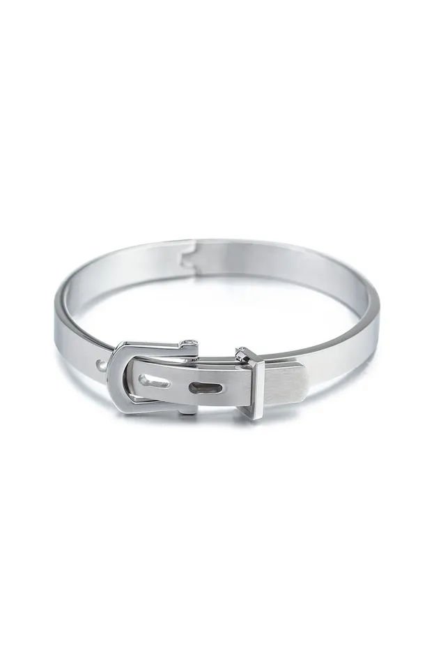Nicky Titanium Cuff Bracelet Eye Candy LA Bracelets